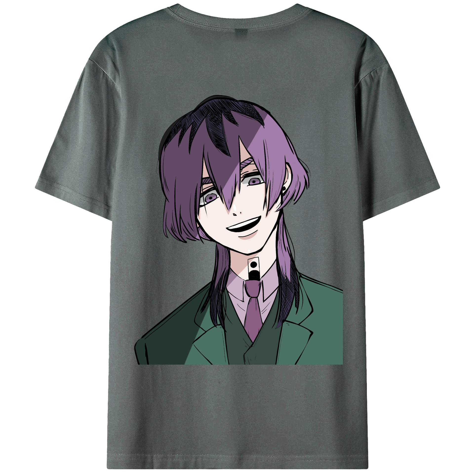 （画像用） 東京リベンジャーズ Tokyo Revengers 綿100％ メンズ半袖Tシャツ（バックプリント） 通気性